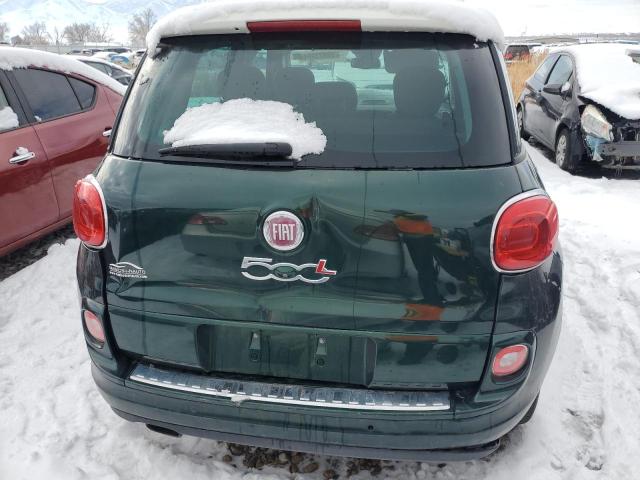 ZFBCFACH1EZ025644 - 2014 FIAT 500L LOUNGE GREEN photo 6