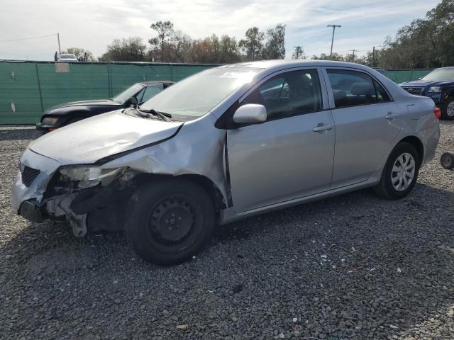 1NXBU4EE3AZ333372 - 2010 TOYOTA COROLLA BASE SILVER photo 1