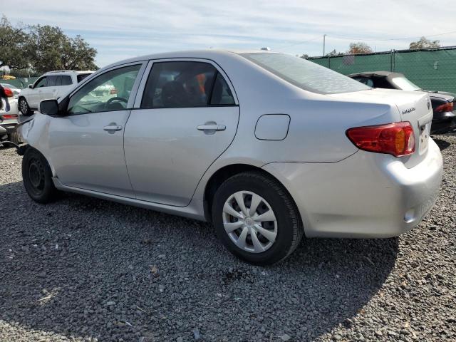 1NXBU4EE3AZ333372 - 2010 TOYOTA COROLLA BASE SILVER photo 2