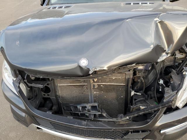 4JGDA5HB8EA386701 - 2014 MERCEDES-BENZ ML 350 4MATIC GRAY photo 11