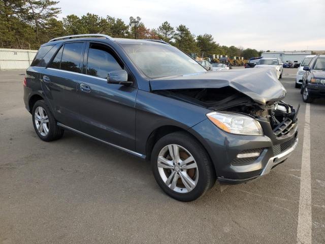 4JGDA5HB8EA386701 - 2014 MERCEDES-BENZ ML 350 4MATIC GRAY photo 4