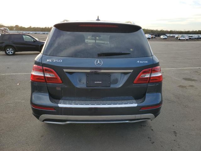 4JGDA5HB8EA386701 - 2014 MERCEDES-BENZ ML 350 4MATIC GRAY photo 6