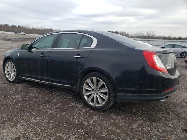 1LNHL9FT5DG600263 - 2013 LINCOLN MKS BLACK photo 2