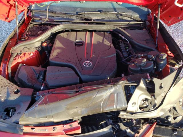 WZ1DB2C02NW047412 - 2022 TOYOTA SUPRA RED photo 11