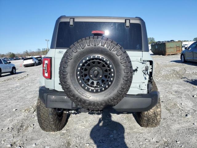 1FMEE5DPXNLB54616 - 2022 FORD BRONCO BASE GRAY photo 6