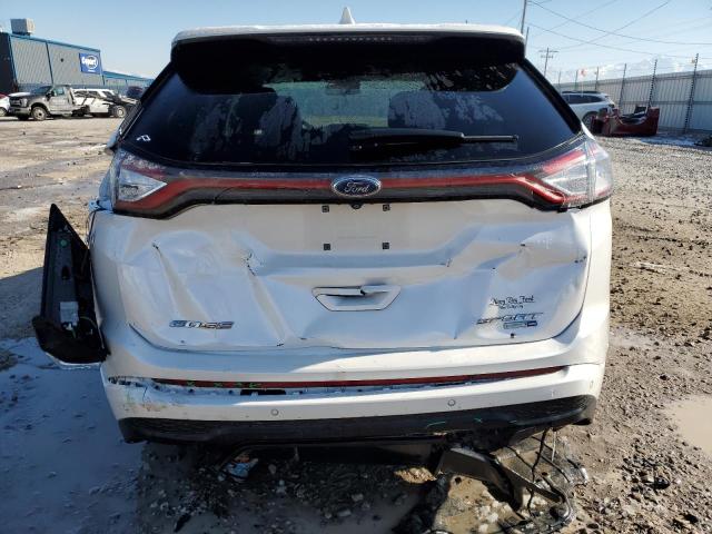 2FMPK4AP3GBB88769 - 2016 FORD EDGE SPORT WHITE photo 6