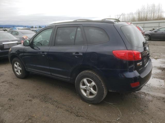 5NMSG13D57H049326 - 2007 HYUNDAI SANTA FE GLS BLUE photo 2