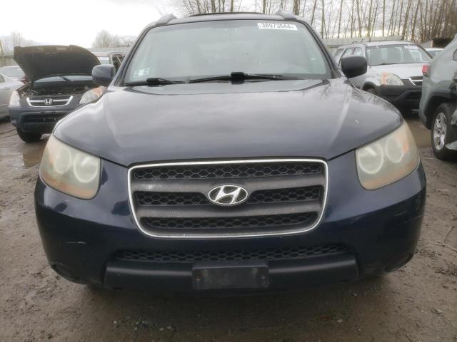 5NMSG13D57H049326 - 2007 HYUNDAI SANTA FE GLS BLUE photo 5