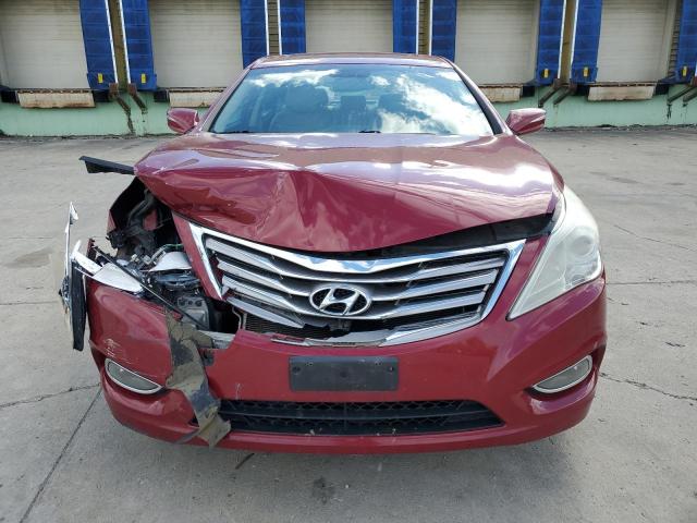 KMHFG4JG5CA184192 - 2012 HYUNDAI AZERA GLS MAROON photo 5