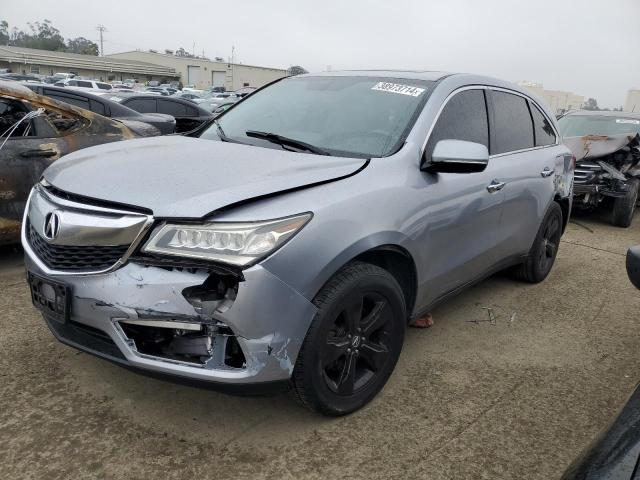 5FRYD3H28GB016892 - 2016 ACURA MDX SILVER photo 1