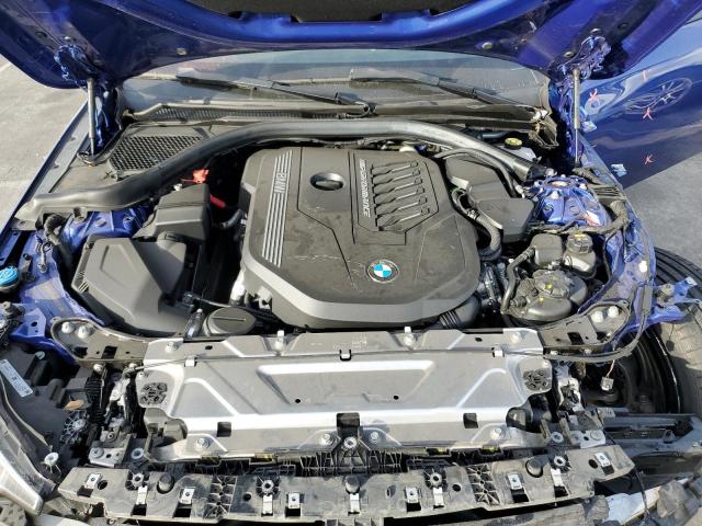 3MW53CM01N8C60748 - 2022 BMW M240XI BLUE photo 11