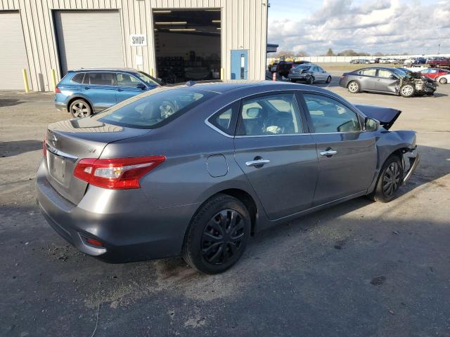 3N1AB7AP5HL662368 - 2017 NISSAN SENTRA S GRAY photo 3