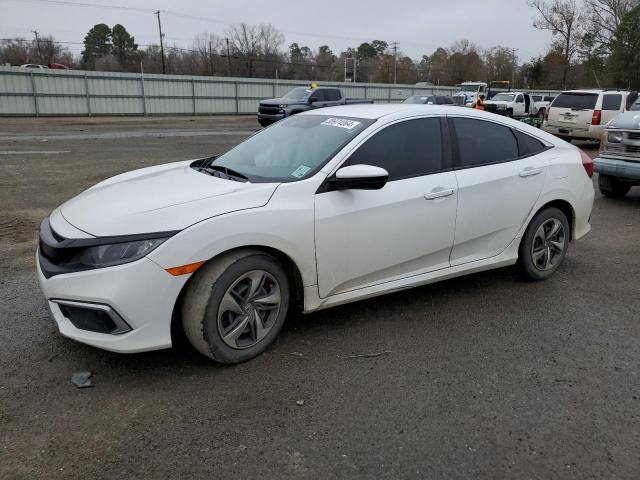 2HGFC2F61LH565545 - 2020 HONDA CIVIC LX WHITE photo 1