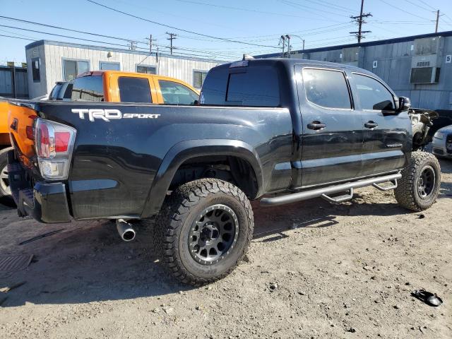 3TMBZ5DNXMM028179 - 2021 TOYOTA TACOMA DOUBLE CAB BLACK photo 3