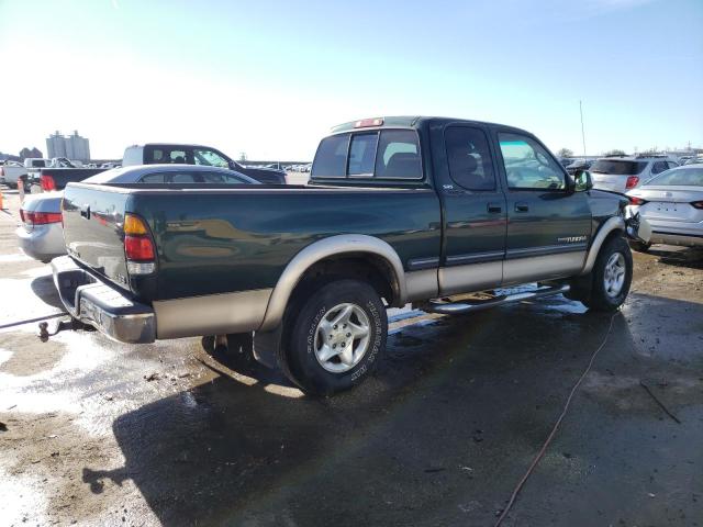 5TBRT34191S146780 - 2001 TOYOTA TUNDRA ACCESS CAB Կանաչ լուսանկար 3