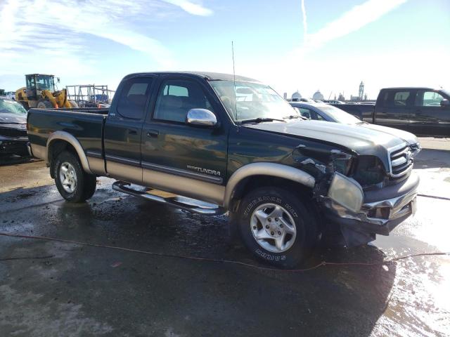 5TBRT34191S146780 - 2001 TOYOTA TUNDRA ACCESS CAB Կանաչ լուսանկար 4