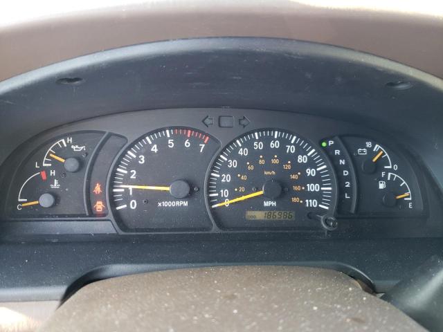 5TBRT34191S146780 - 2001 TOYOTA TUNDRA ACCESS CAB Կանաչ լուսանկար 9