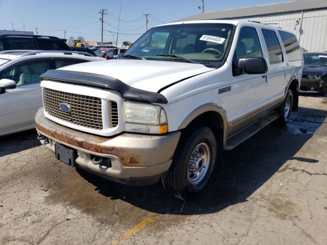 1FMNU45S83EC17763 - 2003 FORD EXCURSION EDDIE BAUER WHITE photo 1