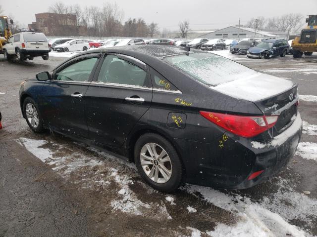 5NPEB4AC4EH906386 - 2014 HYUNDAI SONATA GLS BLACK photo 2