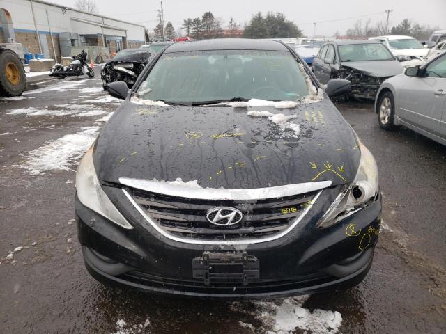 5NPEB4AC4EH906386 - 2014 HYUNDAI SONATA GLS BLACK photo 5