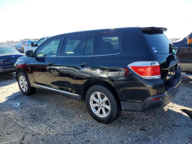 5TDZA3EH9BS016279 - 2011 TOYOTA HIGHLANDER BASE BLACK photo 2