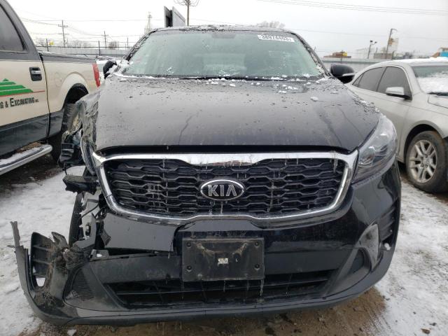 5XYPG4A30KG551231 - 2019 KIA SORENTO L BLACK photo 5