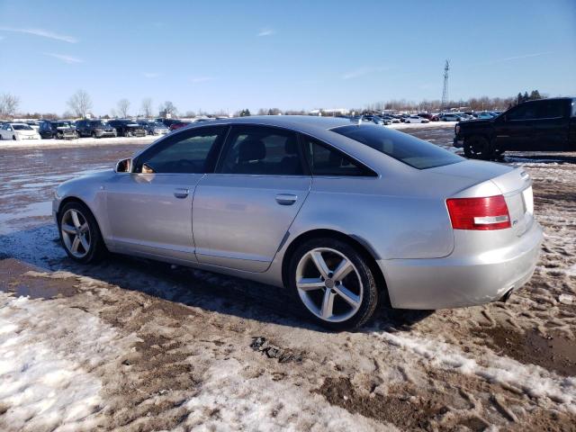 WAUEH74F27N057493 - 2007 AUDI A6 S-LINE QUATTRO SILVER photo 2