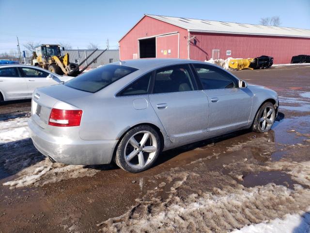 WAUEH74F27N057493 - 2007 AUDI A6 S-LINE QUATTRO SILVER photo 3