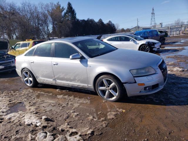 WAUEH74F27N057493 - 2007 AUDI A6 S-LINE QUATTRO SILVER photo 4