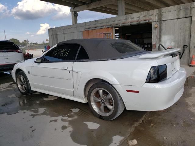 1FAFP44614F159291 - 2004 FORD MUSTANG WHITE photo 2