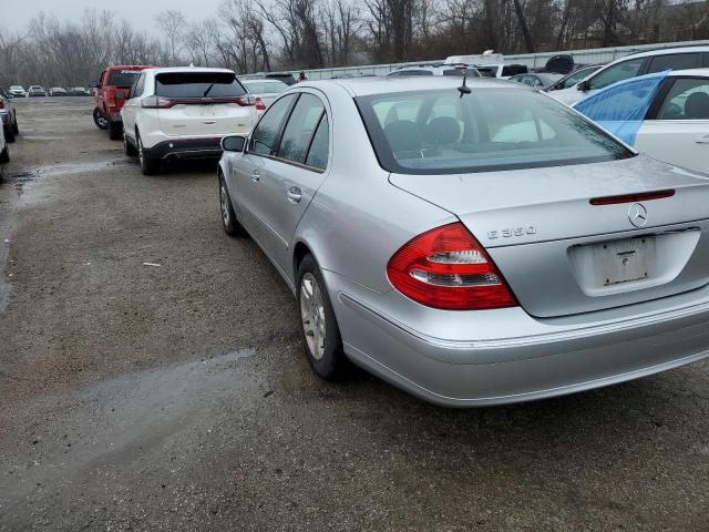 WDBUF56JX6A766252 - 2006 MERCEDES-BENZ E 350 SILVER photo 2