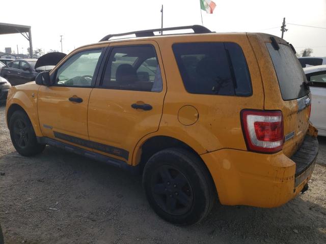 1FMCU59H18KD86883 - 2008 FORD ESCAPE HEV YELLOW photo 2