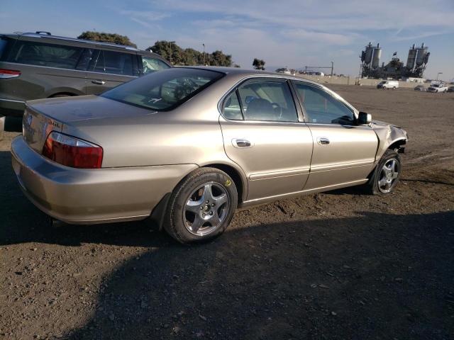 19UUA56643A071046 - 2003 ACURA 3.2TL BEIGE photo 3