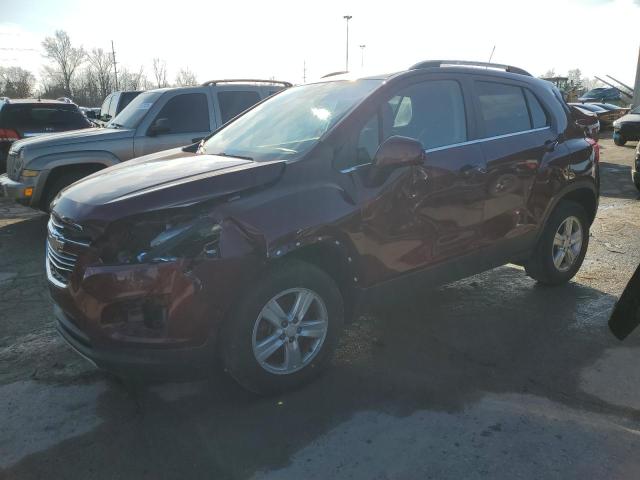 3GNCJPSB7GL260790 - 2016 CHEVROLET TRAX 1LT BURGUNDY photo 1