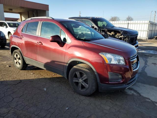 3GNCJPSB7GL260790 - 2016 CHEVROLET TRAX 1LT BURGUNDY photo 4