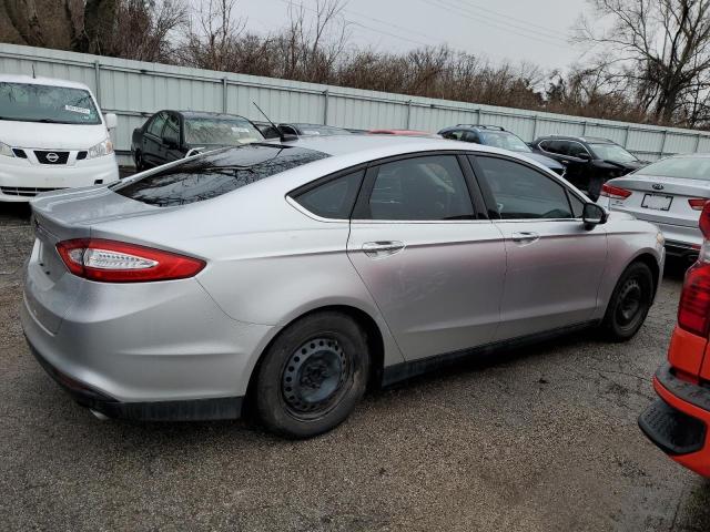 3FA6P0G70ER268066 - 2014 FORD FUSION S SILVER photo 3