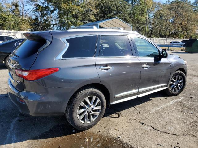 5N1AL0MN2EC552411 - 2014 INFINITI QX60 GRAY photo 3