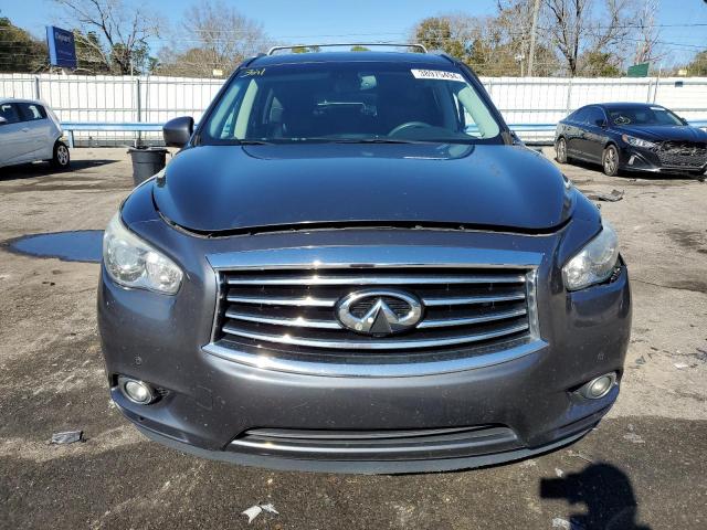 5N1AL0MN2EC552411 - 2014 INFINITI QX60 GRAY photo 5