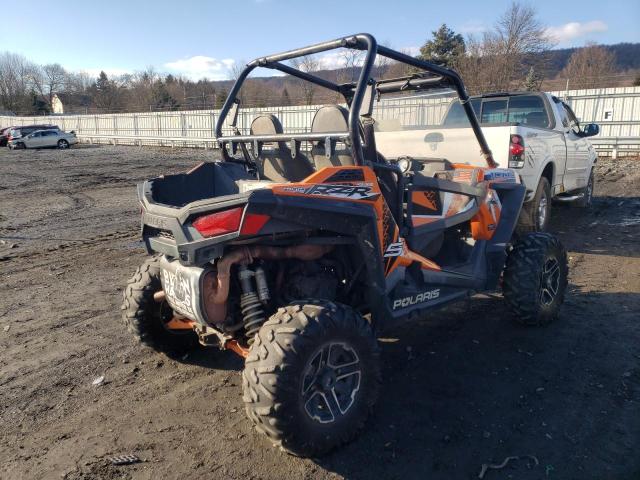 3NSVBE990HH011420 - 2017 POLARIS RZR S 1000 EPS ORANGE photo 4