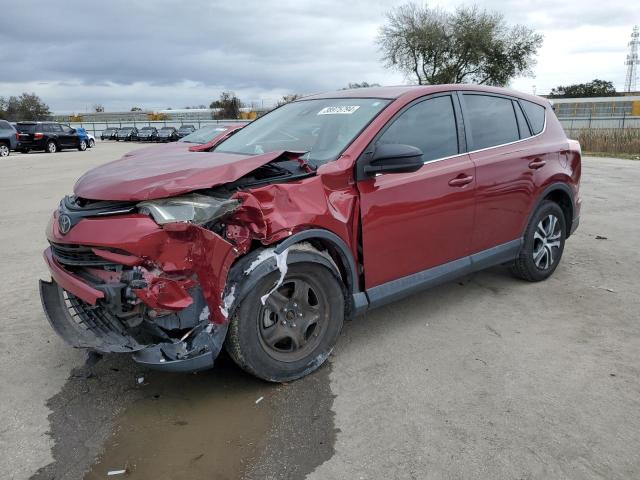 2T3BFREV4JW764513 - 2018 TOYOTA RAV4 LE MAROON photo 1