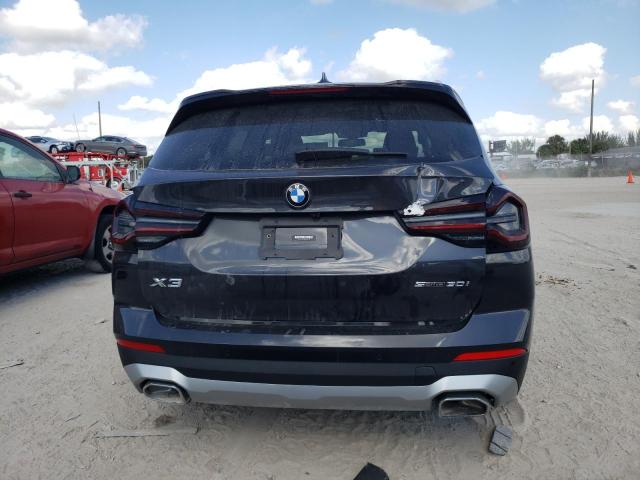 5UX43DP02N9J46519 - 2022 BMW X3 SDRIVE30I GRAY photo 6