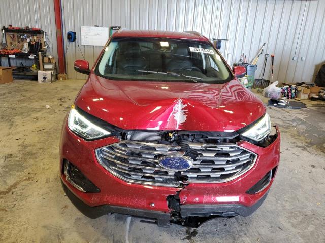 2FMPK4J93LBA06757 - 2020 FORD EDGE SEL RED photo 5