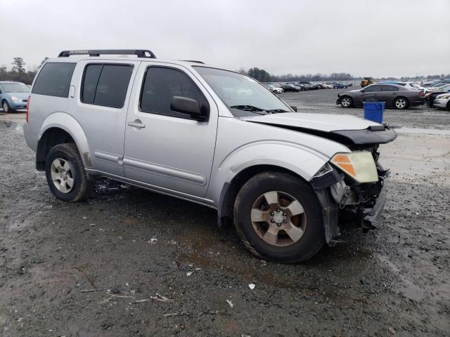 5N1AR18U66C606364 - 2006 NISSAN PATHFINDER SILVER photo 4