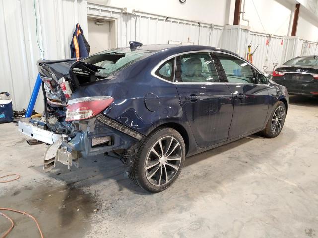 1G4PW5SK1G4162940 - 2016 BUICK VERANO SPORT TOURING BLUE photo 3