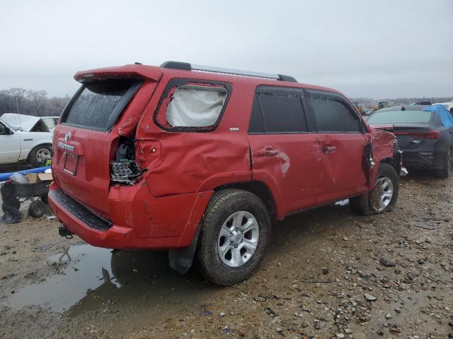 JTEBU5JR8L5754970 - 2020 TOYOTA 4RUNNER SR5/SR5 PREMIUM RED photo 3