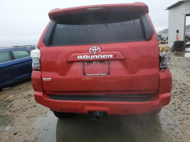 JTEBU5JR8L5754970 - 2020 TOYOTA 4RUNNER SR5/SR5 PREMIUM RED photo 6