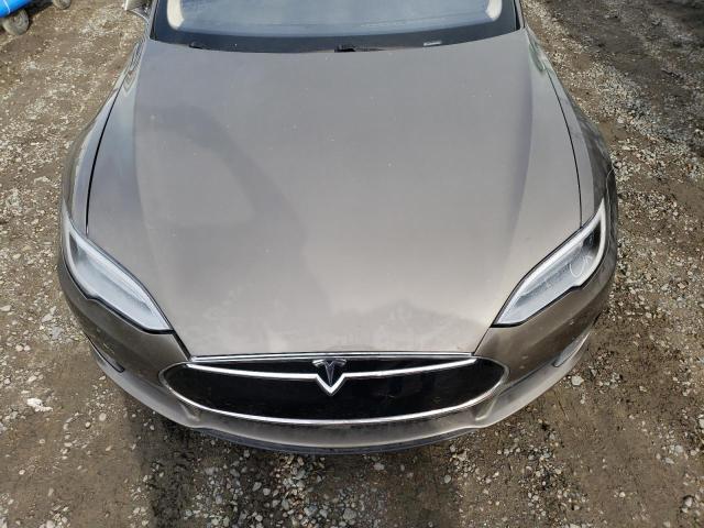 5YJSA1H26FF088385 - 2015 TESLA MODEL S 85D GRAY photo 11