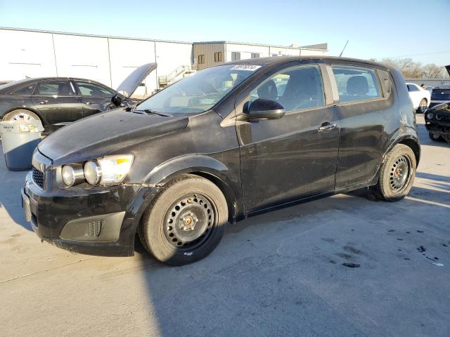 1G1JA6SHXC4175935 - 2012 CHEVROLET SONIC LS BLACK photo 1