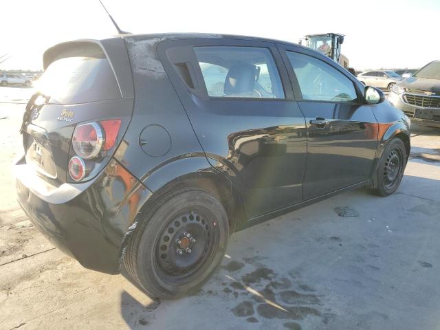 1G1JA6SHXC4175935 - 2012 CHEVROLET SONIC LS BLACK photo 3