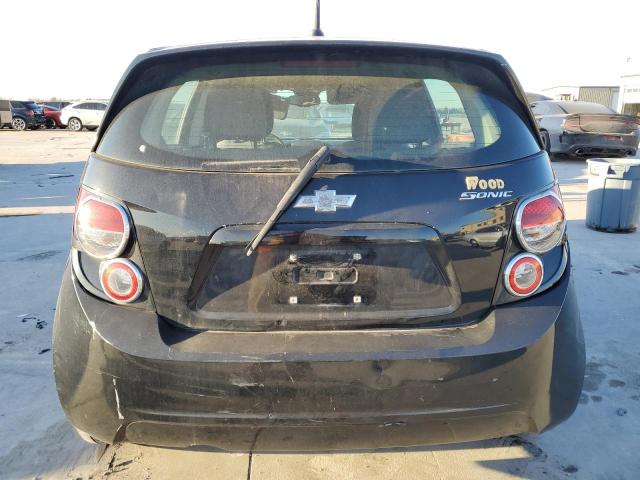 1G1JA6SHXC4175935 - 2012 CHEVROLET SONIC LS BLACK photo 6